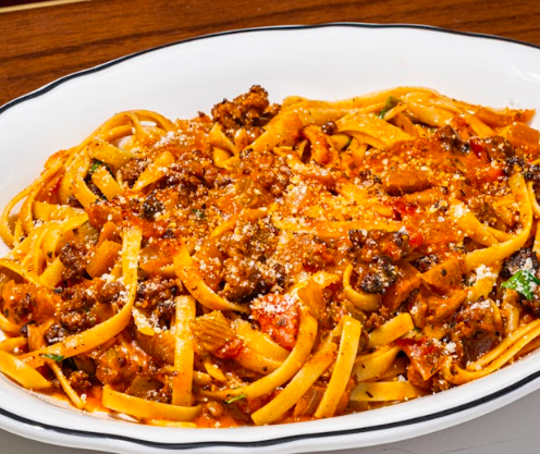 Maggiano's Little Italy signature dishes Rigatoni alla Vodka
Our Famous Rigatoni "D"
Fettuccine Bolognese